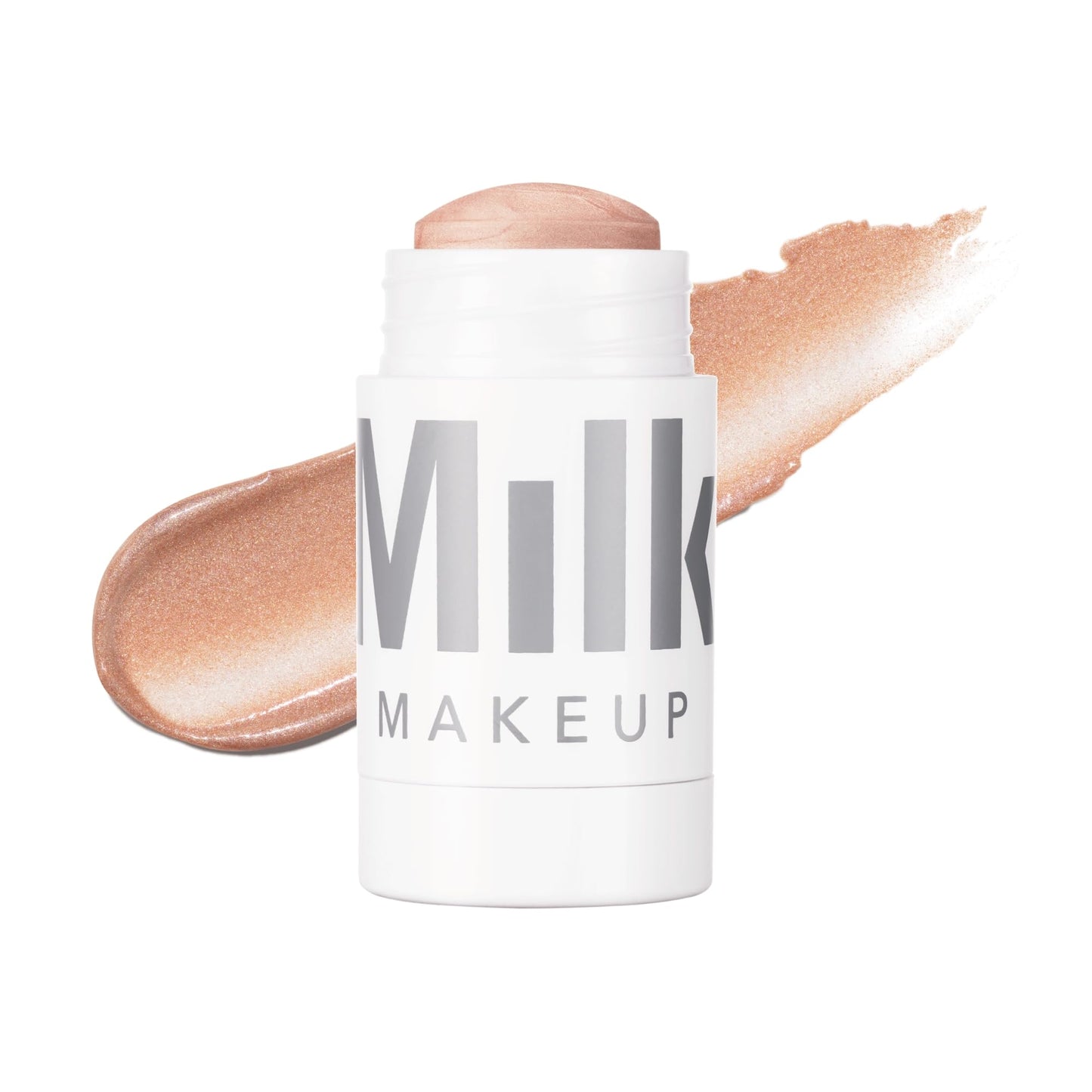 Milk Makeup Highlighter, Lit (Champagne) - 0.21 oz - Dewy Cream Highlighter Stick - Blendable & Buildable - 1,000 Swipes in Every Stick - All Skin Types - Vegan, Talc Free & Cruelty Free