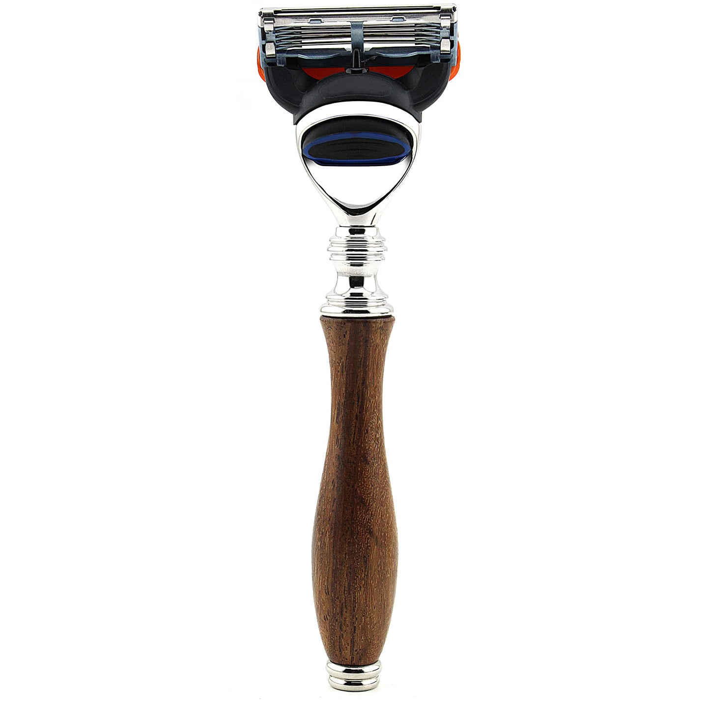 Haryali London Mens Shaving Razor with Wood Handle Perfect Razor