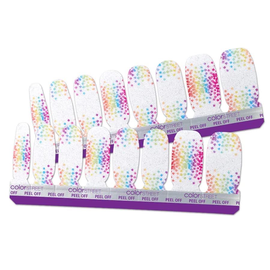 Celebrate Differences - Color Street Nail Strips, 16 Count (Pack of 1) (FDG398)