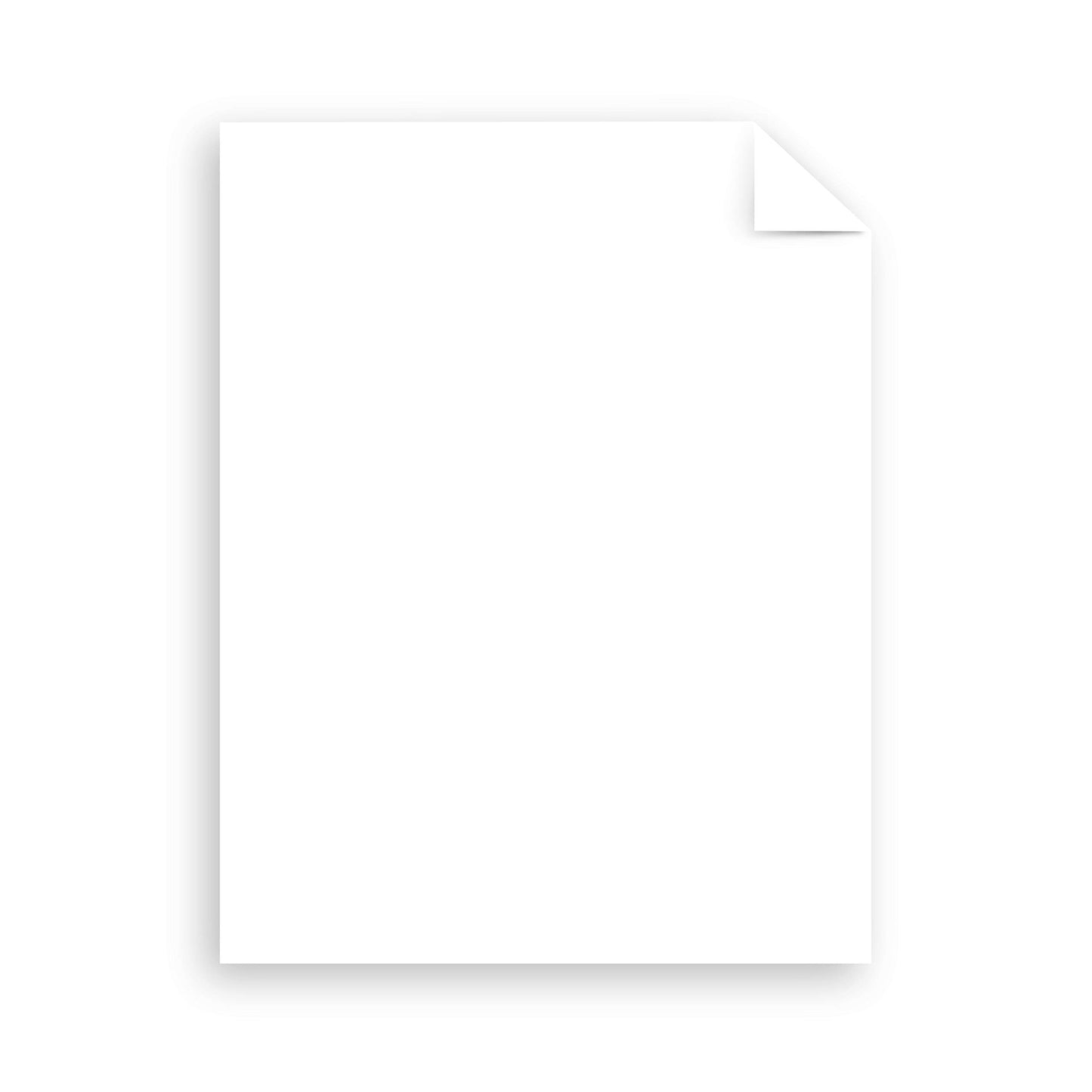 Neenah White Index, Heavyweight Cardstock, 300 Sheets, 110 lb/199 gsm, 94 Brightness, 8.5" x 11" - MORE SHEETS! (91635)