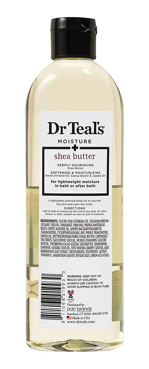 Dr. Teals Bath & Body Oil Variety Gift Set (3 Pack, 8.8oz Ea.) - Rejuvenating Eucalyptus, Ultra Rich Shea Butter, & Nourishing Coconut Oil - Essential Oils Hydrate Skin & Alleviate Stress