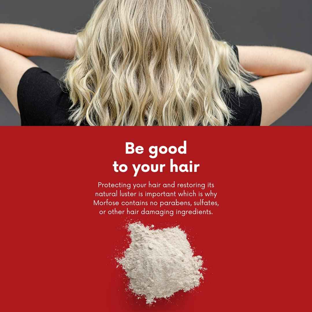 Morfose Professional Bleaching Powder 450 g / 15.8 oz Red Bleaching Powder Hairdressing Supplies Hair Brightener Salon Hairdresser Bleaching