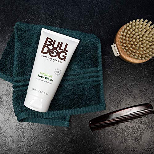 BULLDOG Mens Skincare and Grooming Face Scrub, original, 12.6 Ounce