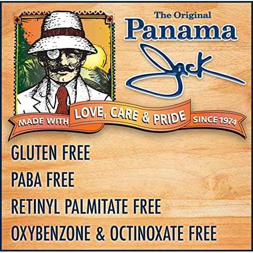 Panama Jack Aloe Moisturizer Lotion - After Sun Daily Skincare, Contains Aloe, Cocoa Butter, Olive & Hemp Seed Oils with Vitamin E, 8 FL OZ (Pack of 12)