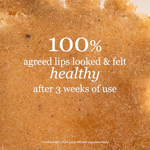 Sara Happ Pink Grapefruit Lip Scrub - Vegan Sugar Exfoliator, 0.5 Oz