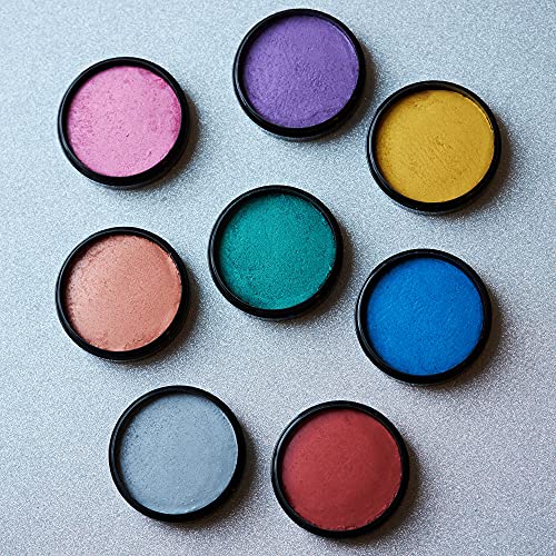 Cosmic Moon Metallic Green Face & Body Paint Cake 1.26oz