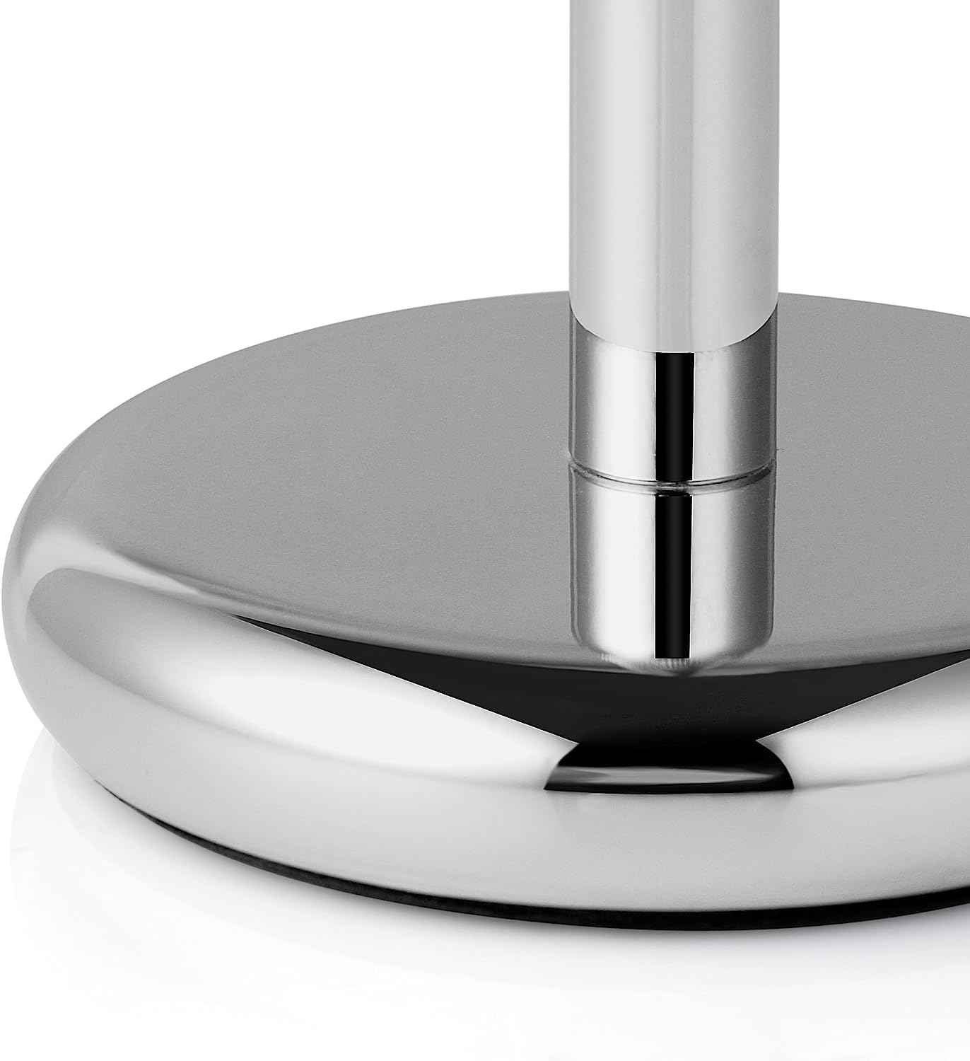 Perfecto Brown Shaver Brush + Chrome Stand Bundle