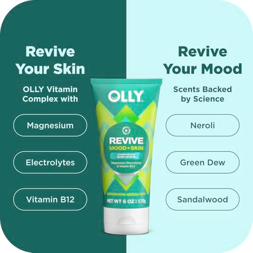 Revive Body Scrub Nourishing Exfoliant for Skin & Mood - 6 oz
