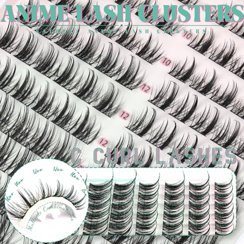 Manga Lash Clusters C Curl 8-16MM DIY Eyelash Extensions 144PCS