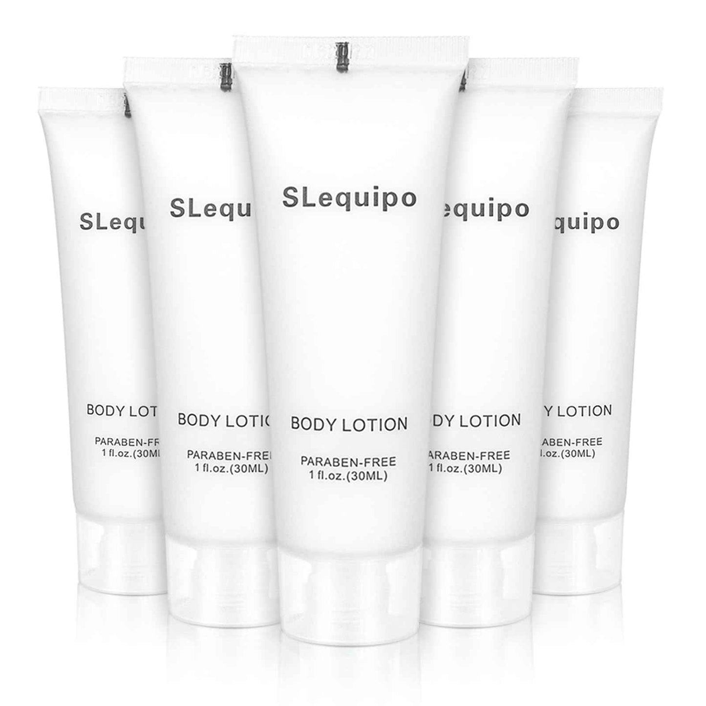 Travel Size Body Lotion Bulk (1 fl oz, 50 Pack), Refreshing Hotel Body Lotion, Mini and Small Size Body Lotion, Guest Hotel Toiletries in Bulk - Mini Body Lotion, Clear Container