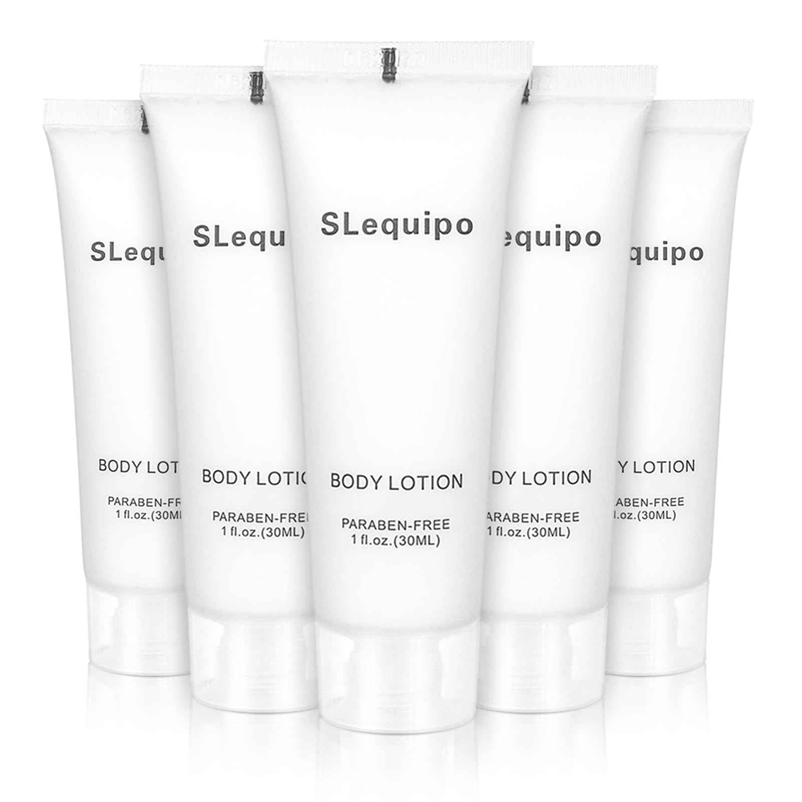 Travel Size Body Lotion Bulk (1 fl oz, 50 Pack), Refreshing Hotel Body Lotion, Mini and Small Size Body Lotion, Guest Hotel Toiletries in Bulk - Mini Body Lotion, Clear Container