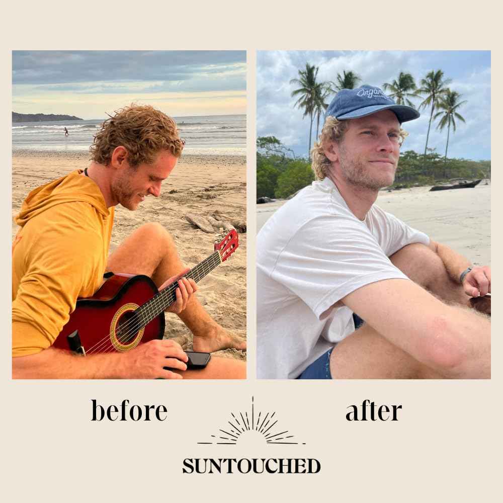 Suntouched Beach Blonde Hair Lightener - Citrus & Chamomile Highlighting Spray for Vegan Highlights, Cruelty, Paraben, Ammonia & Bleach-Free, 3.38 FL Oz