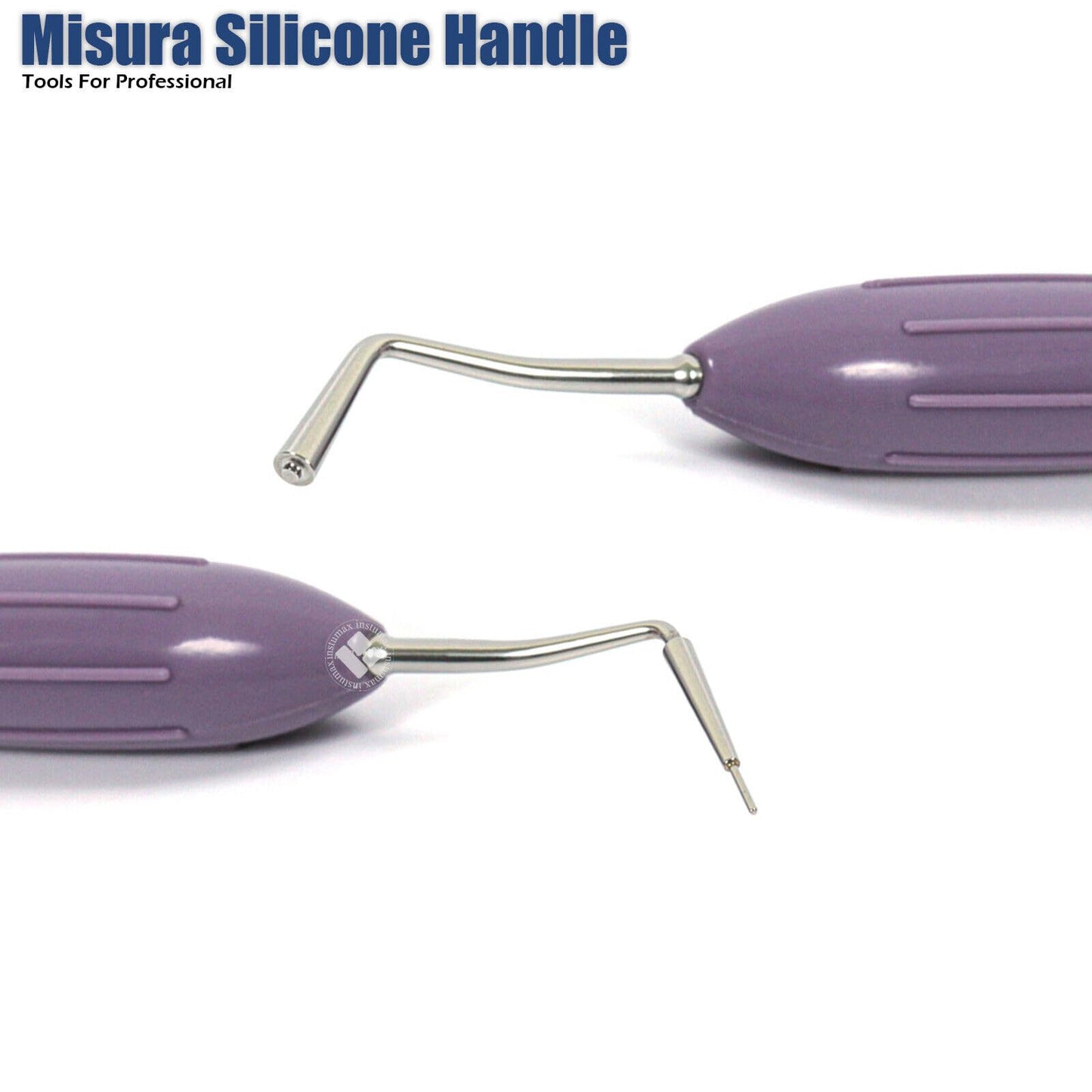 Set of 10 Dental Composite Placement Filling Instruments – Silicone Handle Restoration Plugger/Spatula – Resin Application & Tooth Restoration Kit