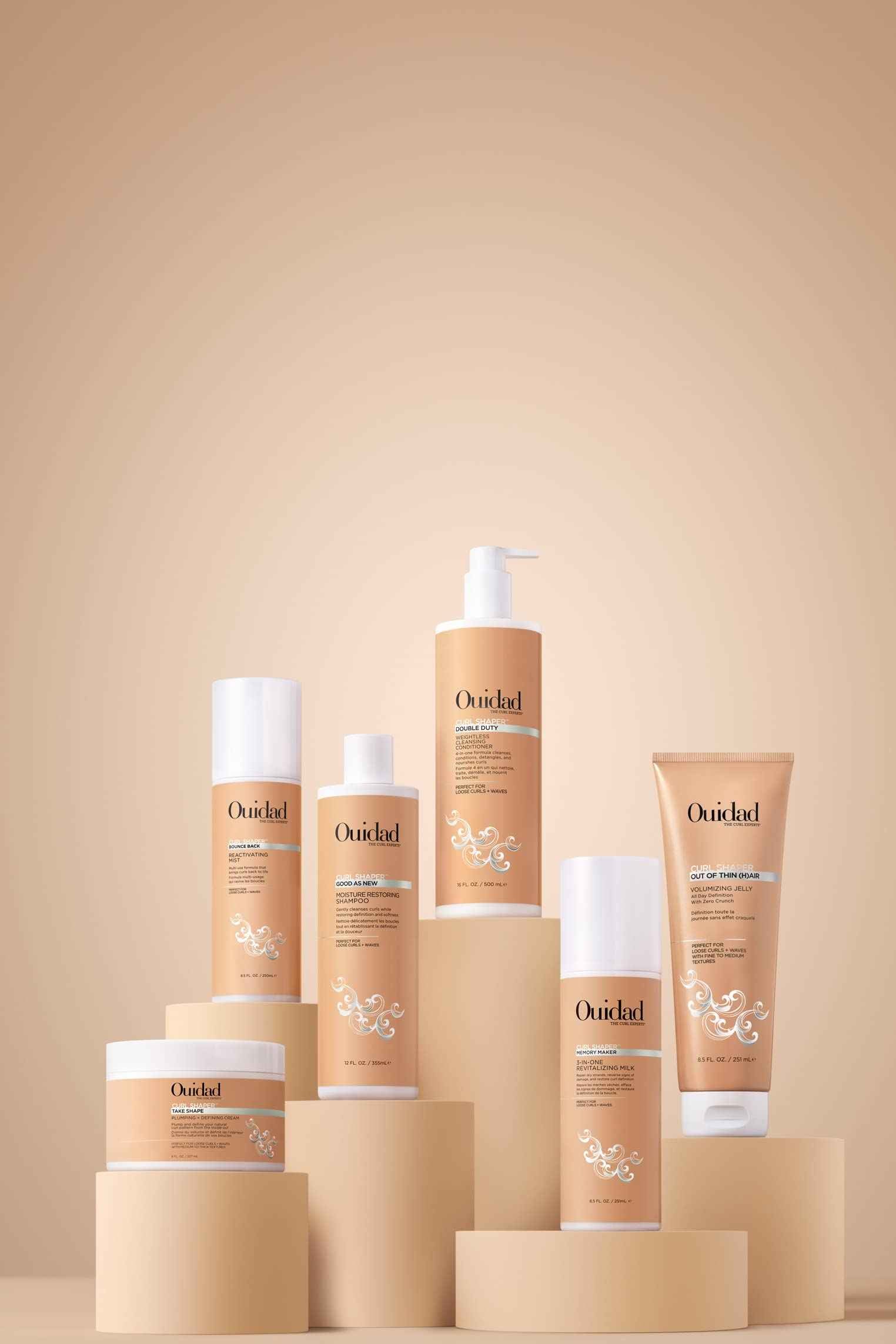 Ouidad OUIDAD Curl Shaper Memory Maker 3-in-One Revitalizing Milk, 8.5 oz., 8.5 Fl Oz (Pack of 1) (94508)