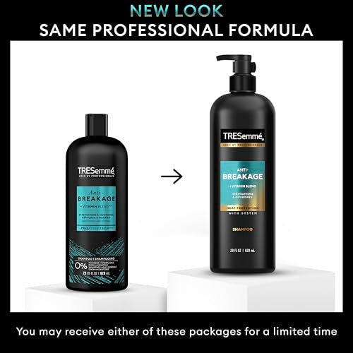 TRESemm? Strengthening & Nourishing Shampoo Anti-Breakage For Damaged Hair Formulated With Pro Style Technology 28 Fl Oz