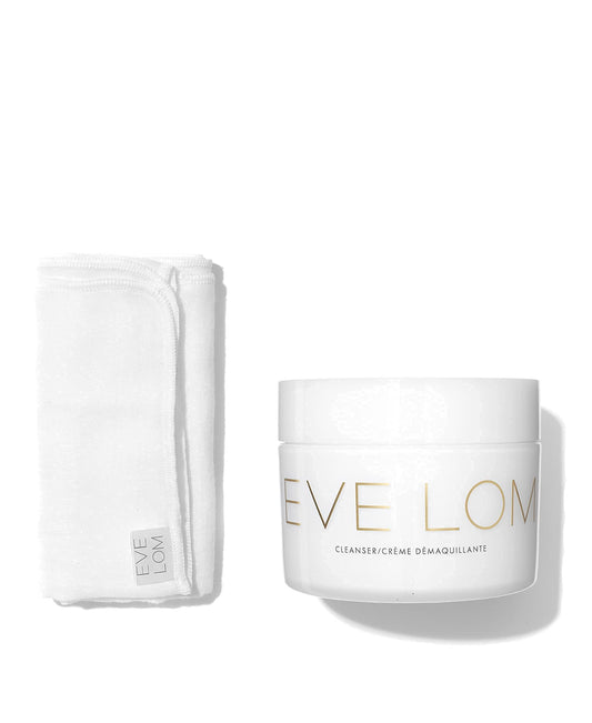 EVE LOM The Original Balm Cleanser - Facial Cleansing Balm - 5-in-1 Facial Cleanser & Muslin Cloth - Deep Cleansing & Gentle Exfoliation, Hydrating Skin Benefits, Removes Waterproof Make-Up - 20 ml