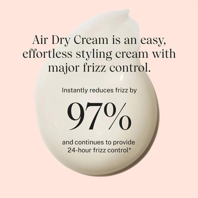 Complete Air Dry Cream, No Heat Air Dry Cream, Hydrating Hair Styling Creams, Frizz Control & Enhances Natural Texture, Color-Safe & Lightweight Leave-In for All Hair Types (5FI.OZ, 1pcs)