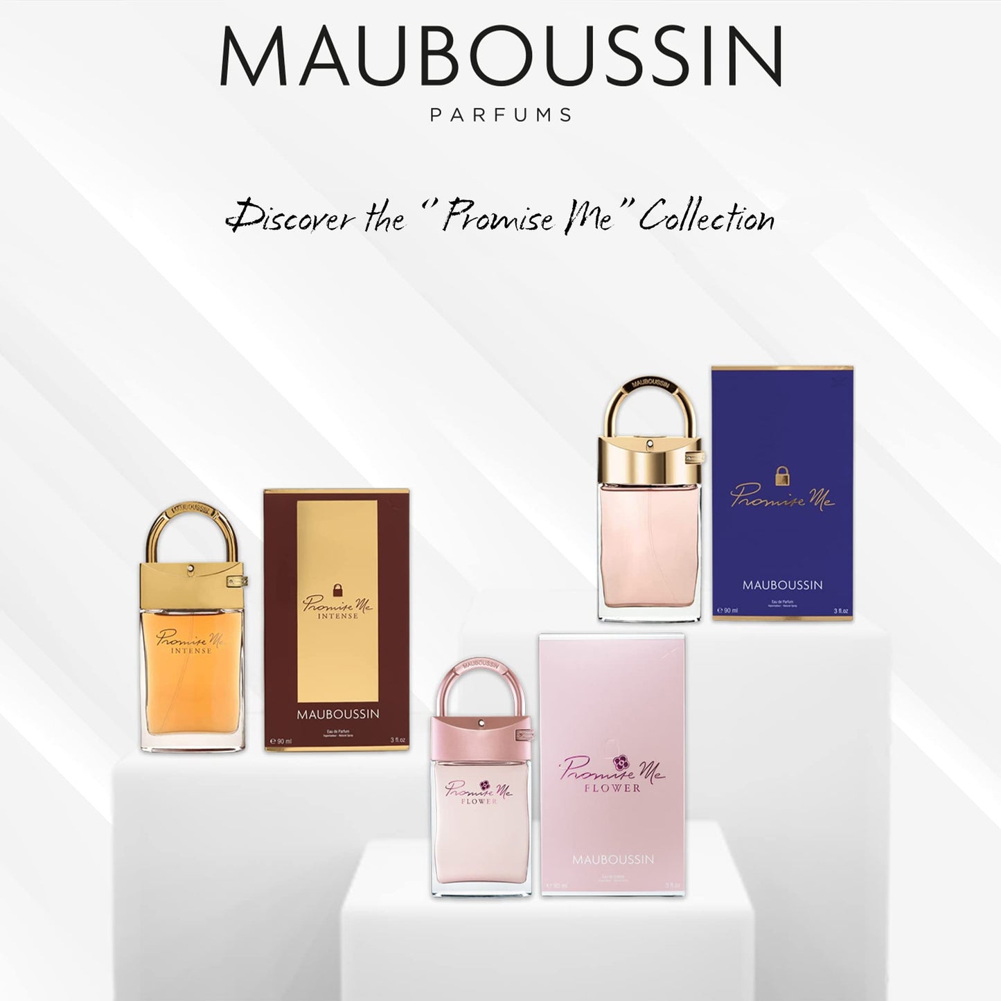 Mauboussin - Promise Me 90ml (3 Fl Oz) - Eau de Parfum for Women - Chypre & Modern Scents