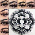 Mikiwi 25mm Faux Mink Lashes - 6D Dramatic Fluffy (7 Pairs)