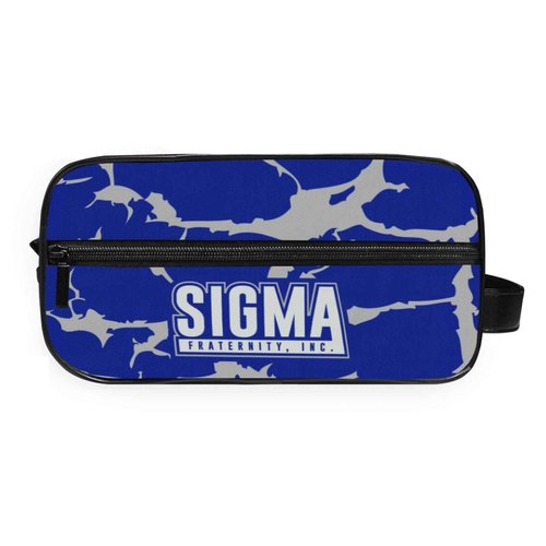 Bad Bananas BBGreek Phi Beta Sigma Fraternity Paraphernalia - Toiletry Bag/Dopp Kit - Dove - Officially Licensed