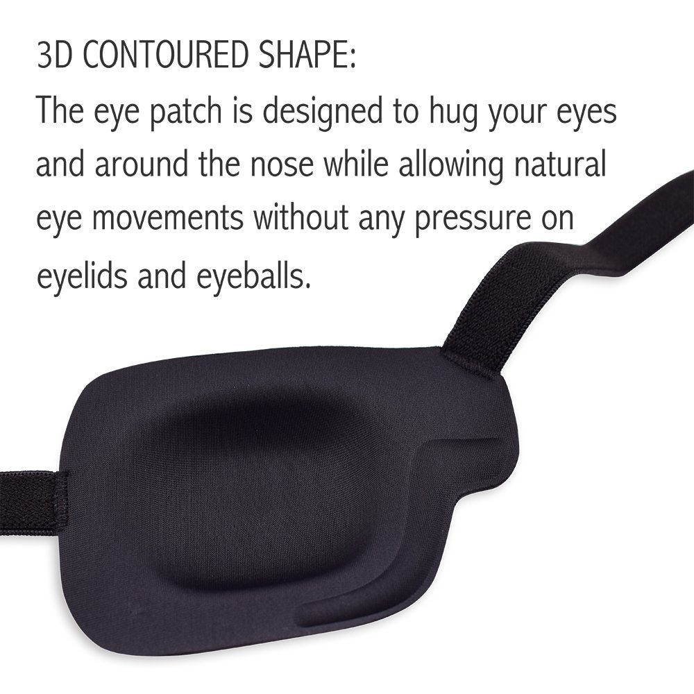 FCAROLYN 3D Eye Patch For Kids (Right Eye)