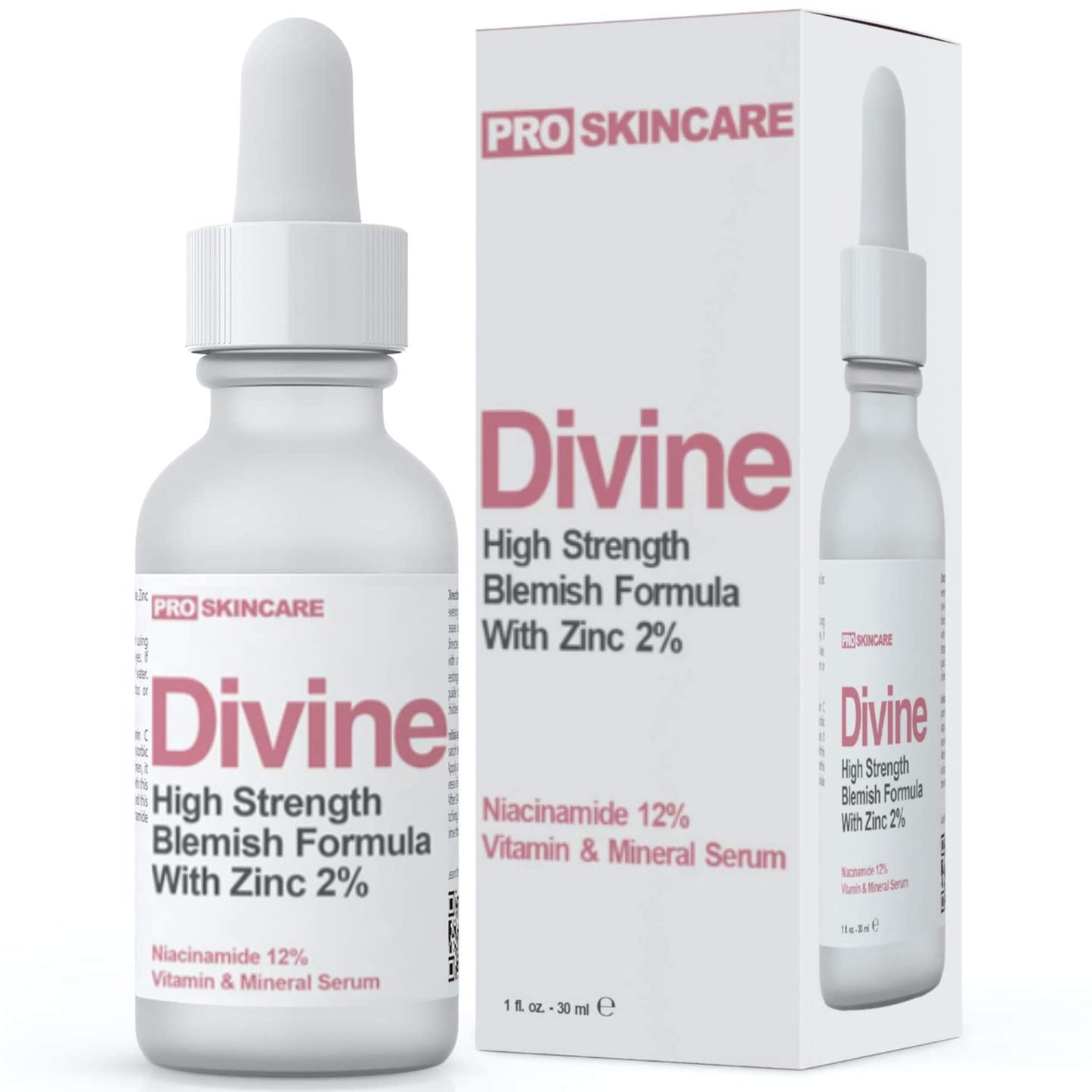 Niacinamide Serum 12% Plus Zinc 2% - Face Serum to Visibly Reduce Dark Spots And Minimize Large Pores For A Dewy, Youthful Glow - 1 fl oz