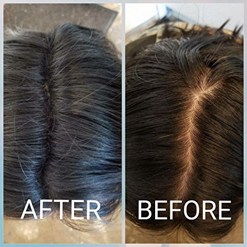 Hair Building Fibers (Black) - Hair Thickener for Fine Hair for Women & Men