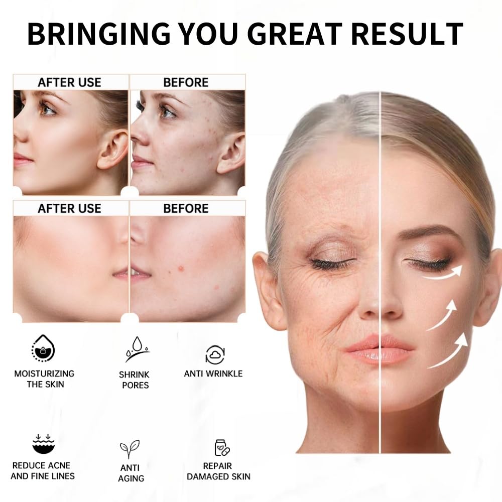 Peptides Serum For Face "Buffet" + Copper Peptides ， Reduce Skin wrinkles, Improve Skin Anti-aging,Moisturizing Peptide Serum, For Reduces Wrinkles And Fine Lines (1, 1PC)