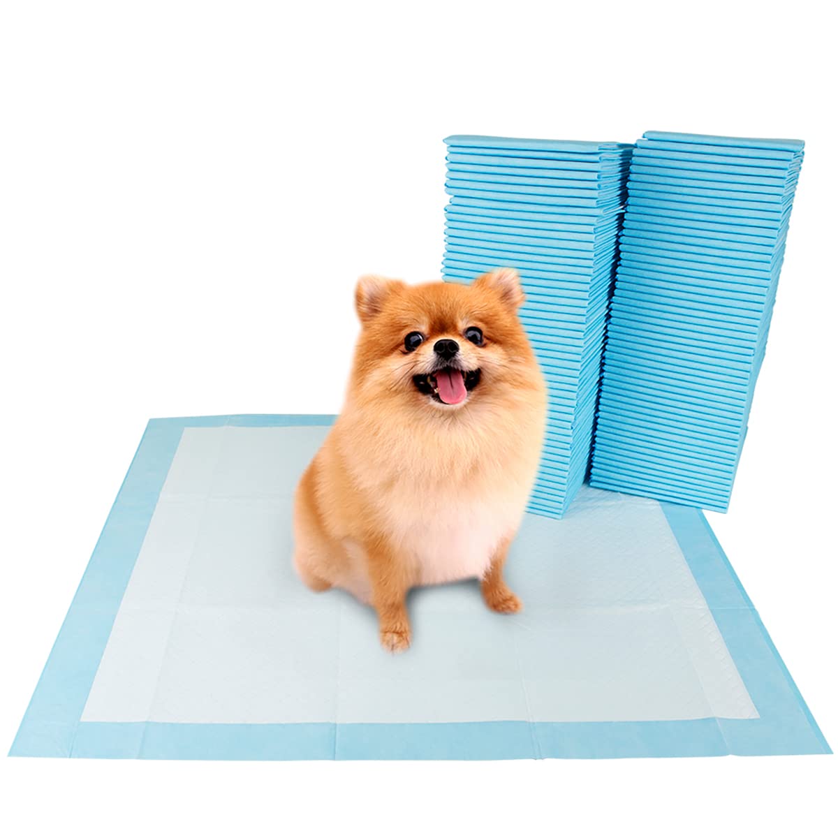 BV Puppy Pads Leak-Proof 300 Count 22"x 22" | Pee Pads for Dogs Quick Absorb 6-Layer- Dog Pee Pads- Dog Pads - Potty Pads for Dogs- Puppy Pee Pads, Pee Pad Training Pads for Dogs, Pet Pee Pads