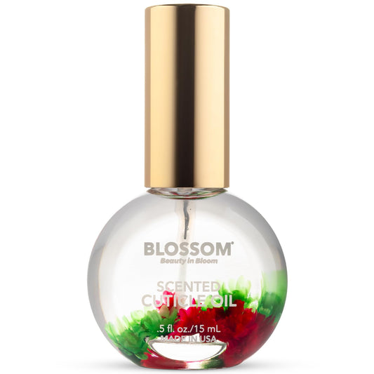 Blossom Hydrating, Moisturizing, Strengthening, Scented Cuticle Oil, Infused with Real Flowers, Made in USA, 0.5 fl. oz, Amazon Exclusive, Watermelon