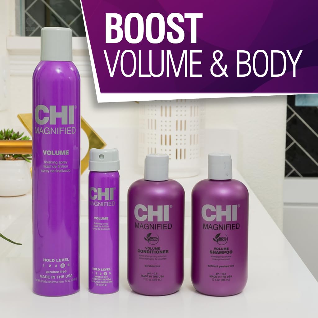 CHI Magnified Volume Finishing Spray, 12 Oz