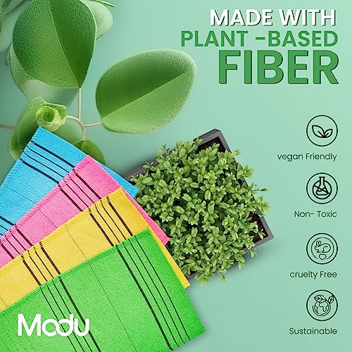 Modu Korean Exfoliating Mitts 4-Pack | Dead Skin Remover