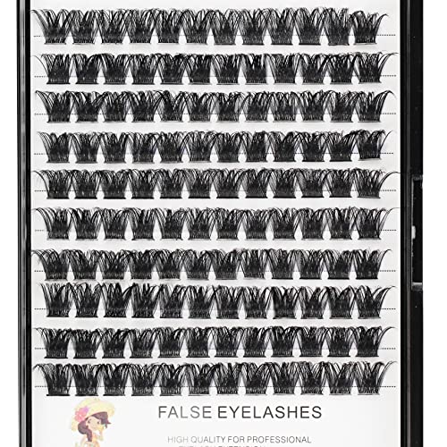 Vayator Single Size False Eyelashes DD Curl 8mm/10mm/12mm/14mm/16mm/18mm/20mm To Choose Professional Makeup Cluster Grafting False Eyelashes Individual Extension (DD Curl-16mm)