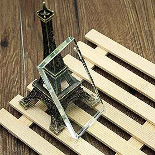 Pro Nail Art Painting Color Toning Glass Board Makeup Palette Eyelash Extension Adhesive Glue Pallet Glass Palette Stand£¨2 x 4 Inch £©