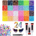 Fodeuxp Bedazzler Kit with 24,000 Multicolor Resin Rhinestones for Nail Art & Crafting - Variation 24000