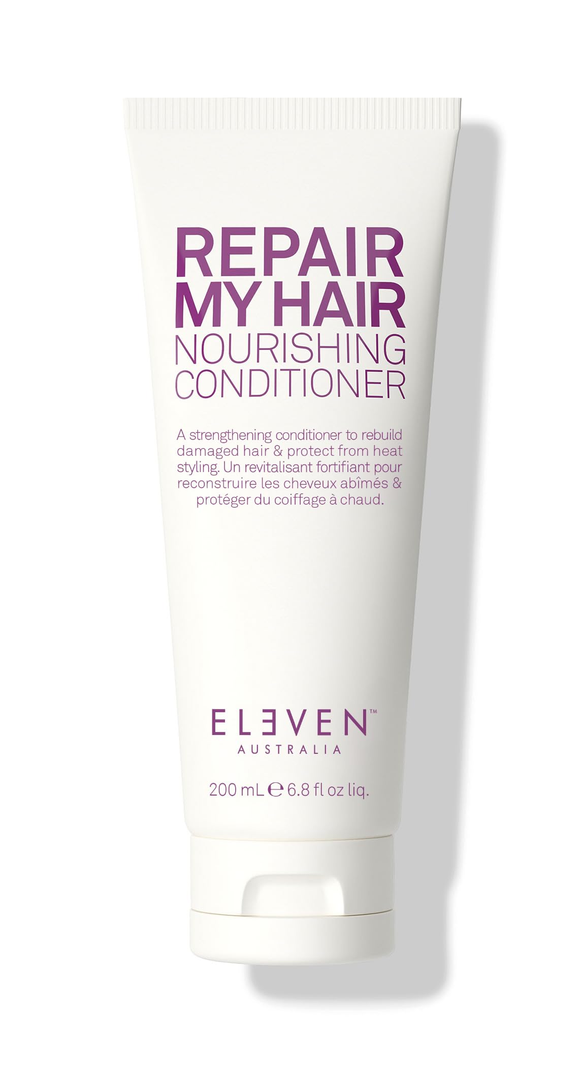 ELEVEN AUSTRALIA Repair My Hair Nourishing Conditioner Rebuild Damaged Hair & Protect From Heat Styling - 6.8 Fl Oz