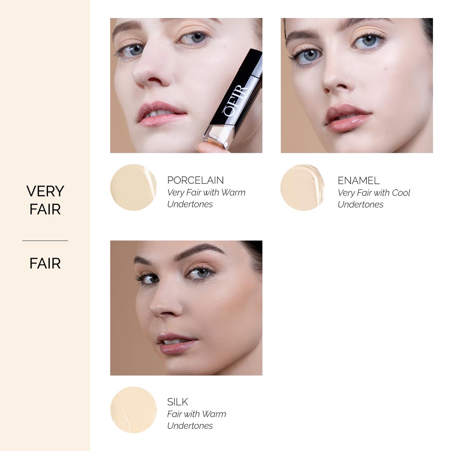 OFIR Perfected Weightless Concealer | Vegan | Covers Dark Circles | Medium to Full Coverage | 0.27 OZ | (Linen - Medium Neutral)