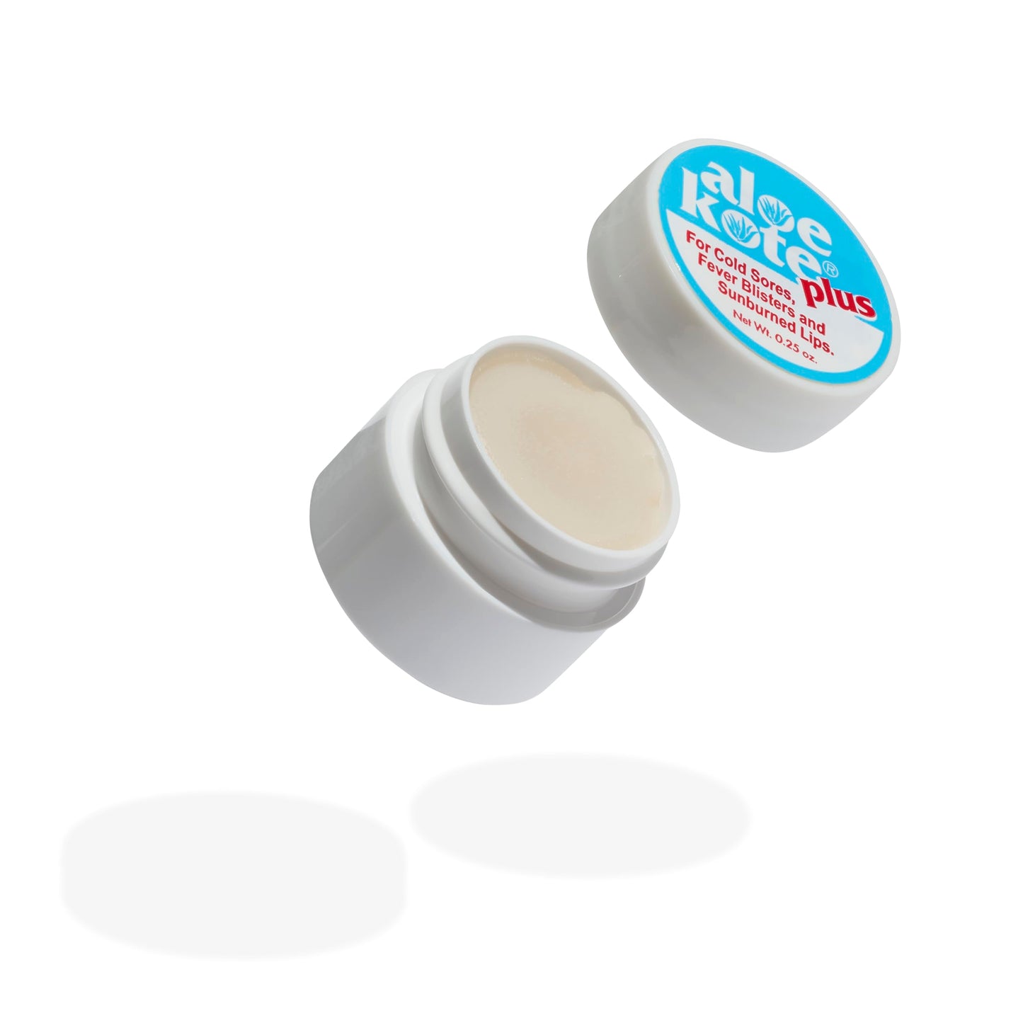 Aloe Kote Plus Medicated Lip Balm - .50 Oz. Jar - With Natural Moisturizing Oils and Hydrating Aloe Vera Gel - Alcohol-Free - Menthol, Phenol, and Camphor- Assorted Lip Care Pack - 2 pack