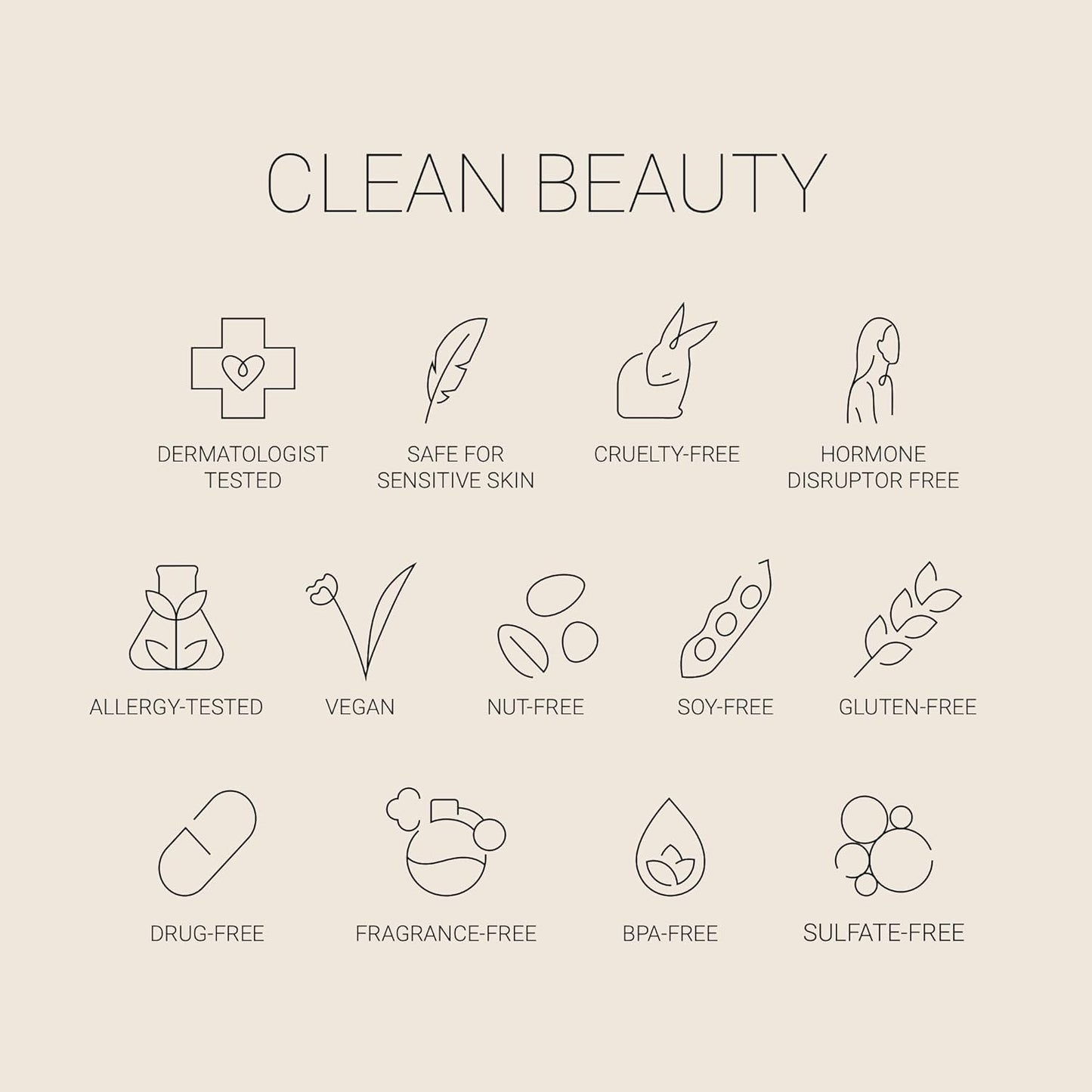 No Makeup Makeup Perfect Foundation Brush | For Cream, Liquid & Powder Face Makeup | Beauty Applicator with Slightly Slanted Soft Top for Blending, Buffing, Concealing & Stippling | 5-inch