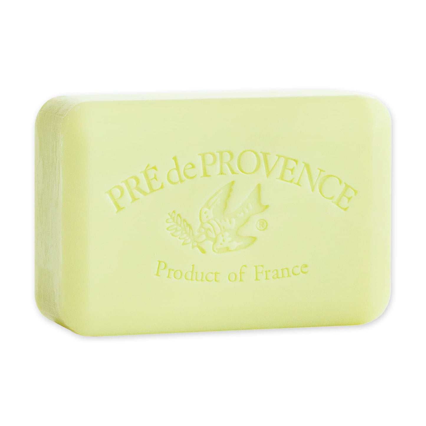 Pre de Provence Artisanal Soap Bar, Enriched with Organic Shea Butter, Natural French Skincare, Quad Milled for Rich Smooth Lather, Linden, 8.8 Ounce