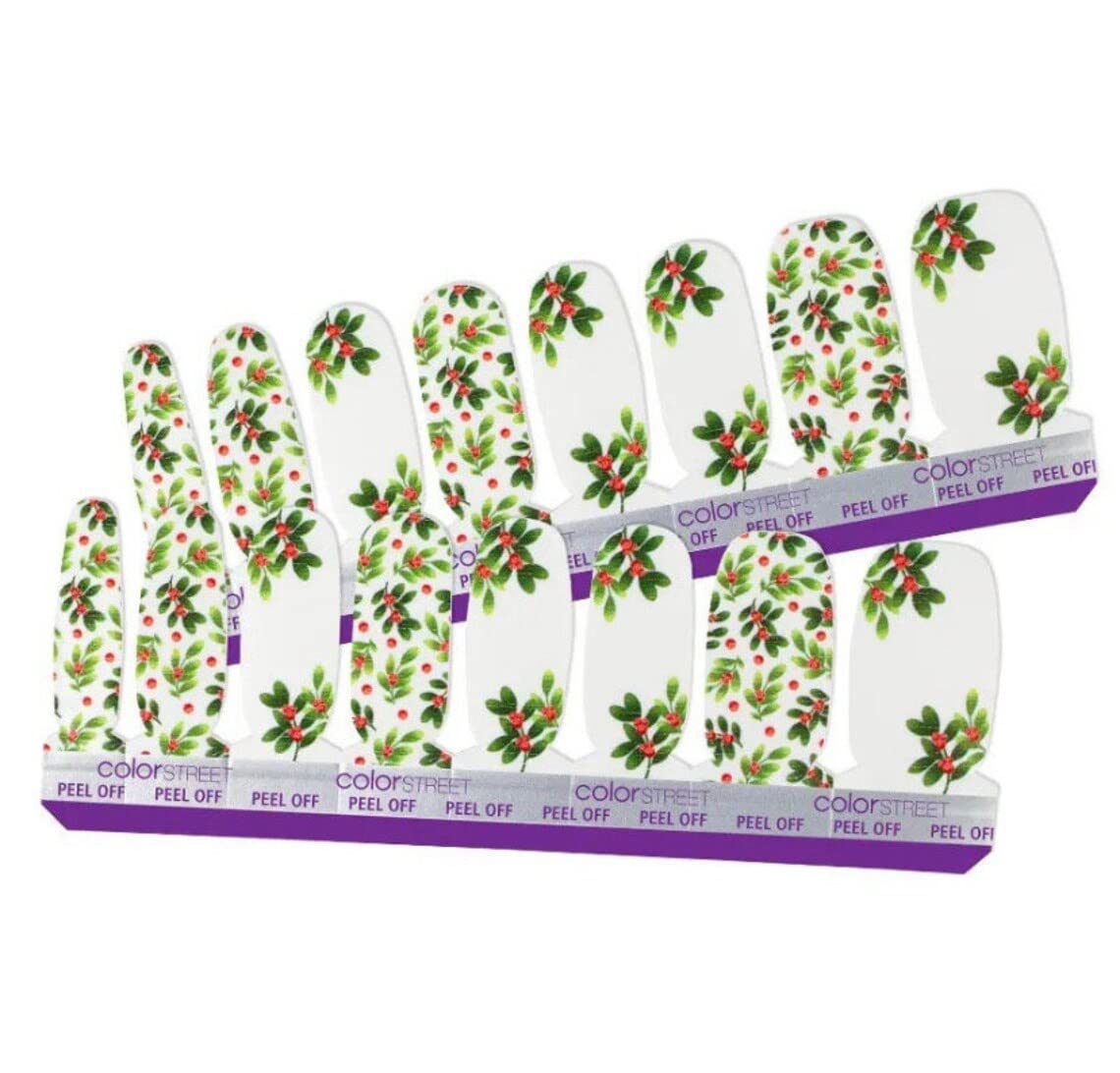 Berry Merry - Color Street Nail Strips - 2020 Winter Holiday Collection, FDF274