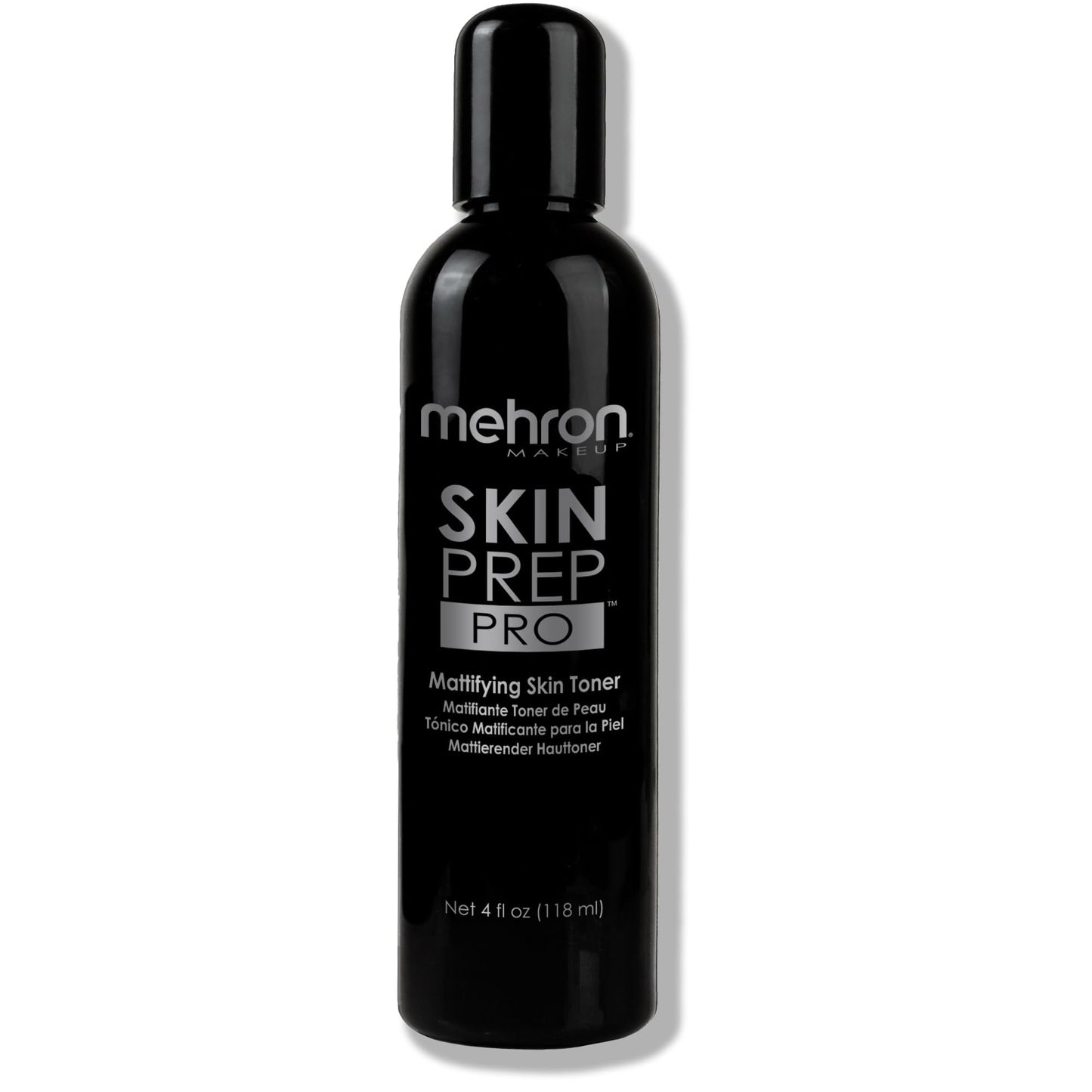 Mehron Makeup Skin Prep Pro Mattifying Skin Toner | Long Lasting Pre-Makeup Skin Primer 4 fl oz (120 ml)