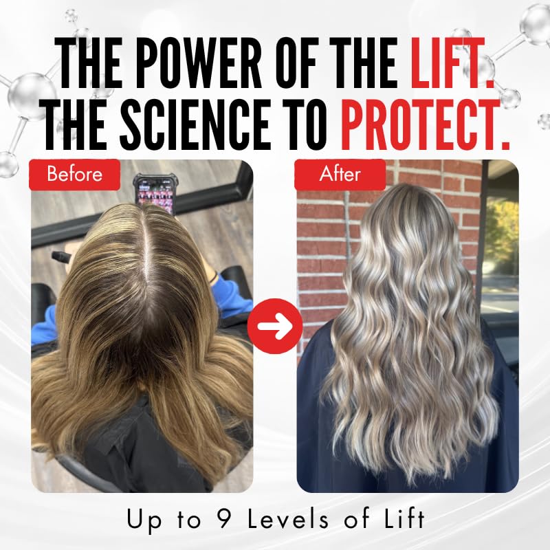 4BOND Premium Hair Bleach Powder | Up To 9 Levels Lift