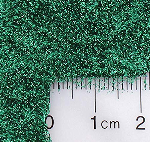 GLITTIES - Emerald Green - Loose Fine Glitter Powder (.008") - Great for Nail Art, Nail Polish, Gel, Gel Polish or Acrylic Nail Powder - Solvent Resistant - (30 Gram Jar)