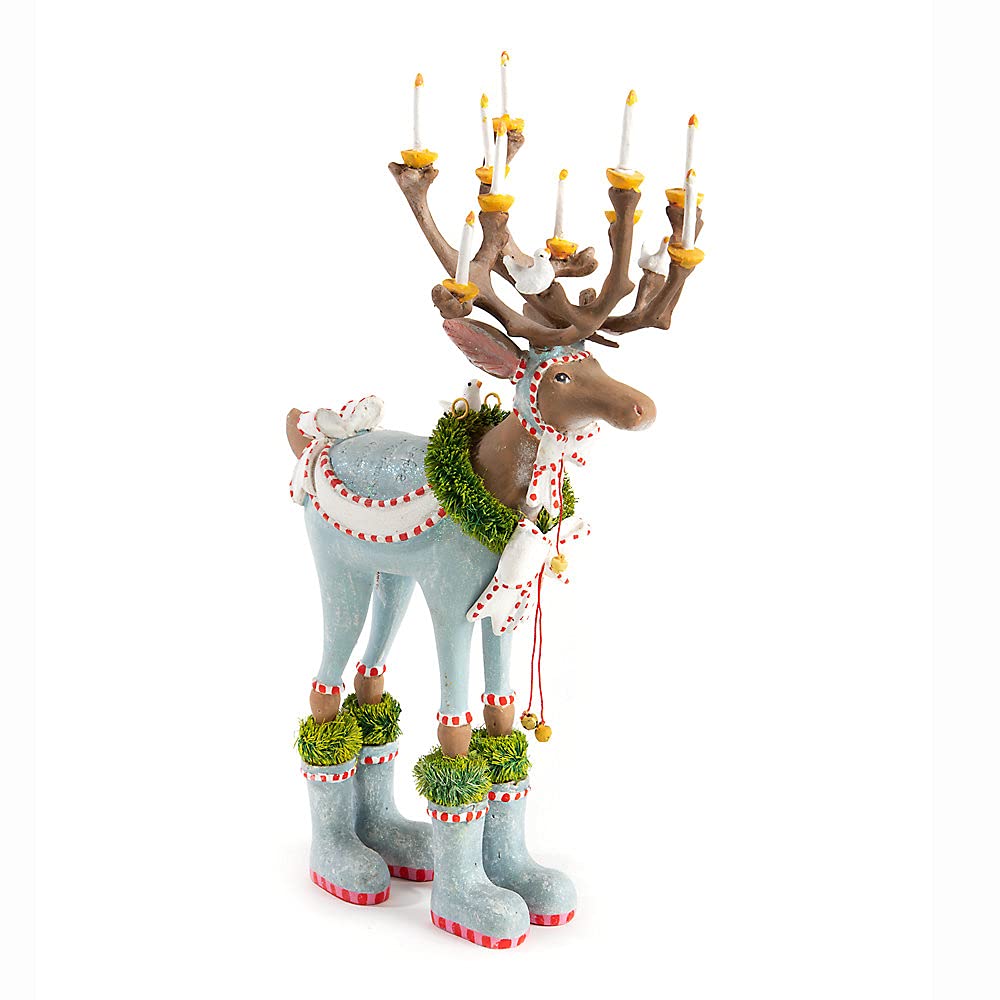 MACKENZIE-CHILDS Patience Brewster Dash Away Figurine, Christmas Home Decor, Dasher Reindeer