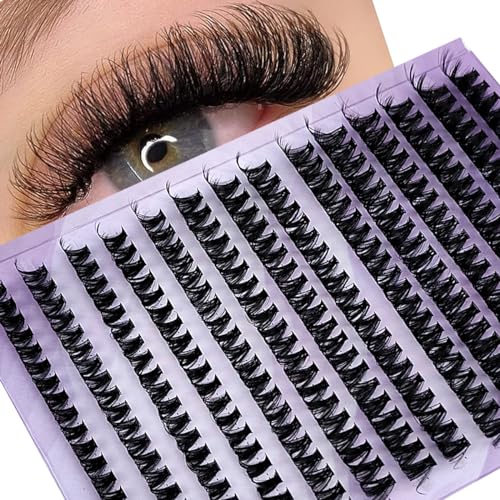 80D Mink Eyelash Clusters - 0.05mm Individual Lash Extensions