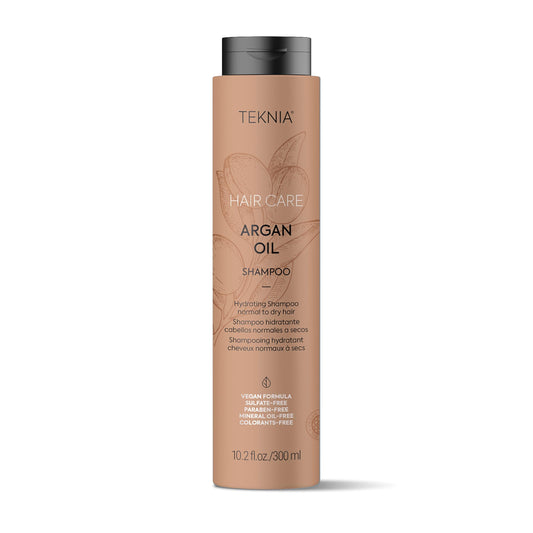 LAKMÉ Teknia Argan Oil Shampoo, Hydrating Shampoo with Argan Oil for Hair, 10.2 Fl Oz
