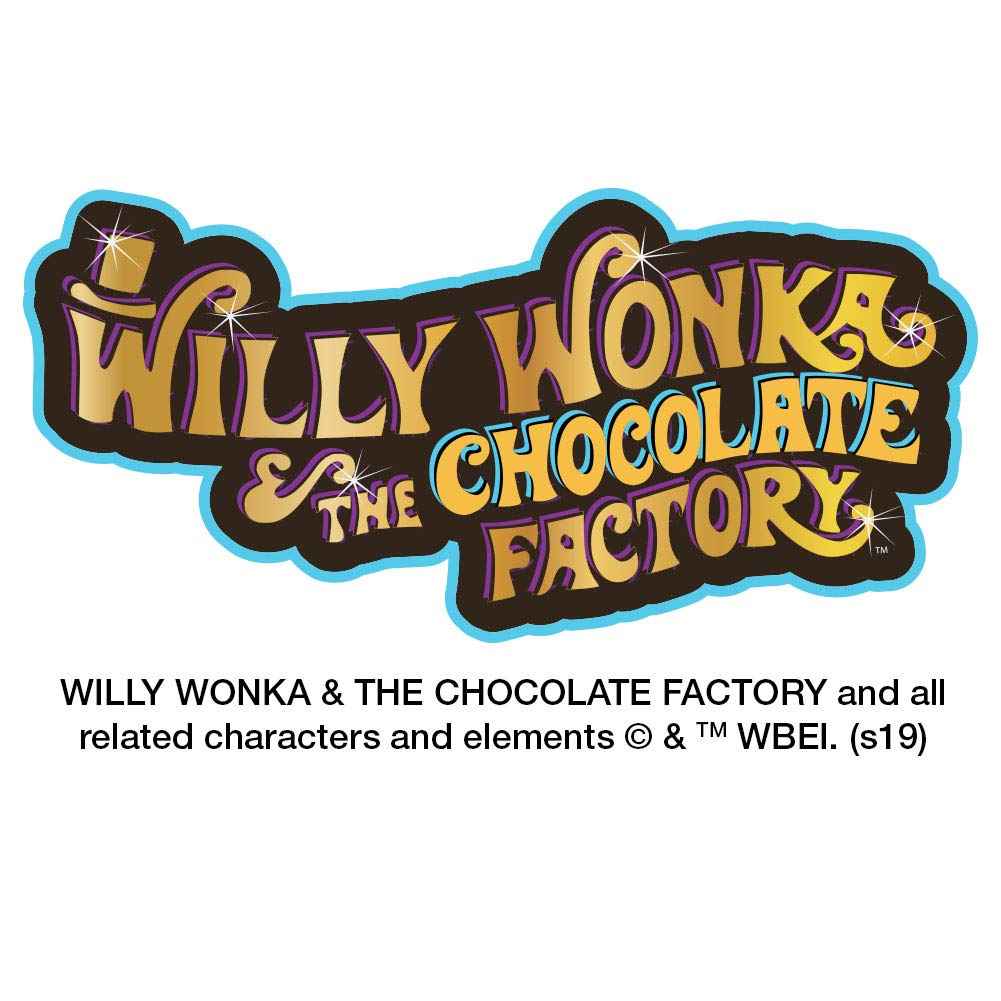 GRAPHICS & MORE Willy Wonka and the Chocolate Factory Wonka Bar Logo Makeup Cosmetic Bag Organizer Pouch
