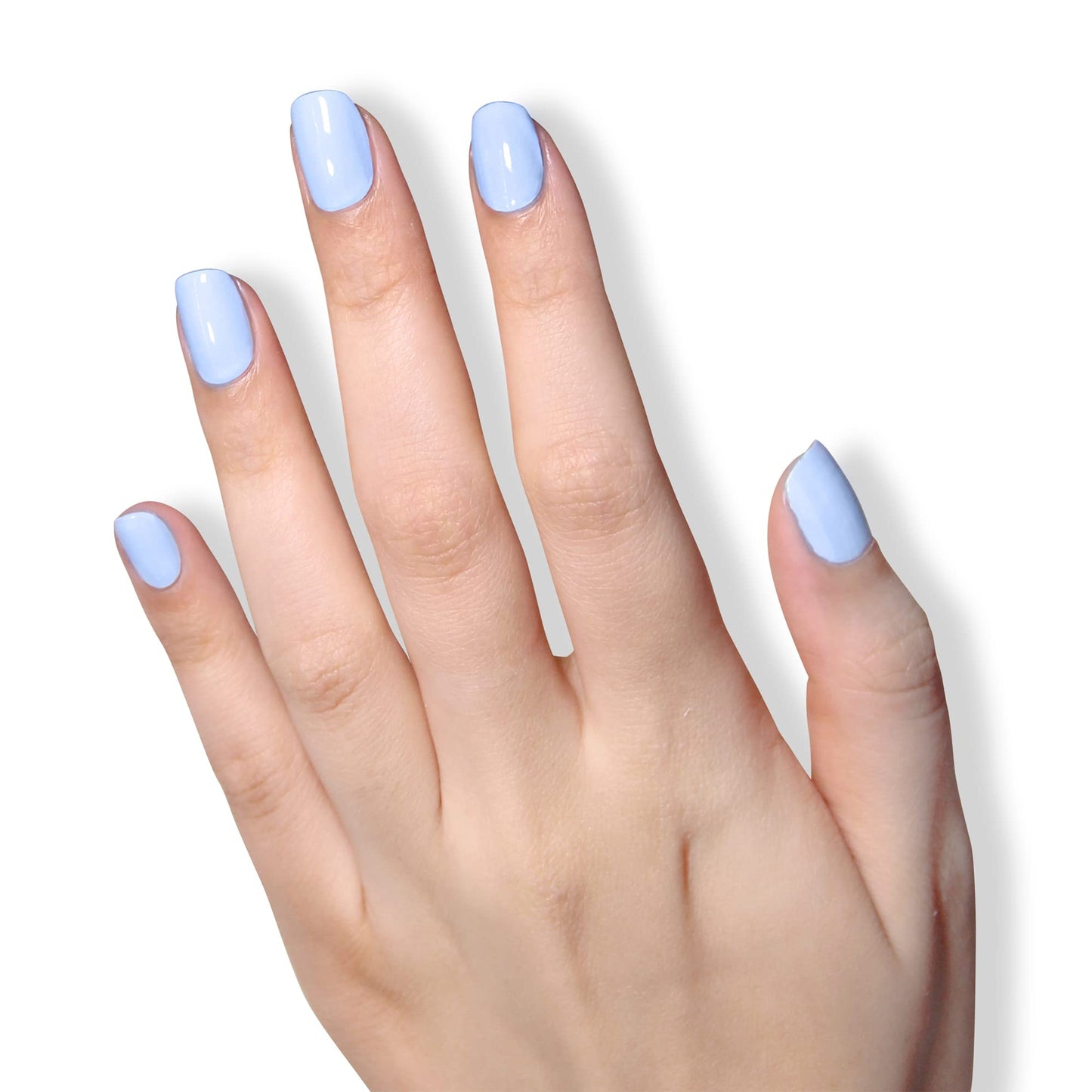 LONDONTOWN Baby Blue Glossy Nail Polish, In the Clouds lakur, Vegan Chip-Resistant Long-Lasting Nail Lacquer, 40 fl oz