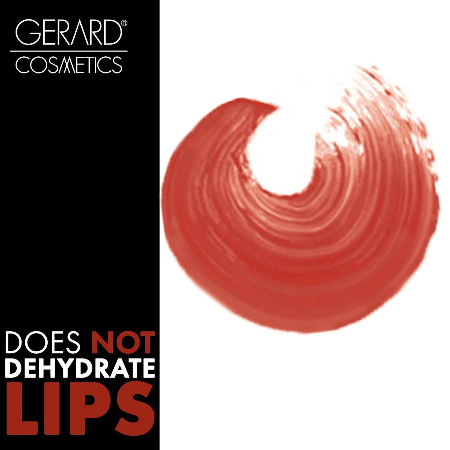 Gerard Cosmetics HydraMatte Liquid Lipstick Sedona | Warm Red Lipstick with Matte Finish | Long Lasting and Non-Drying | Super Pigmented Fully Opaque Lip Color